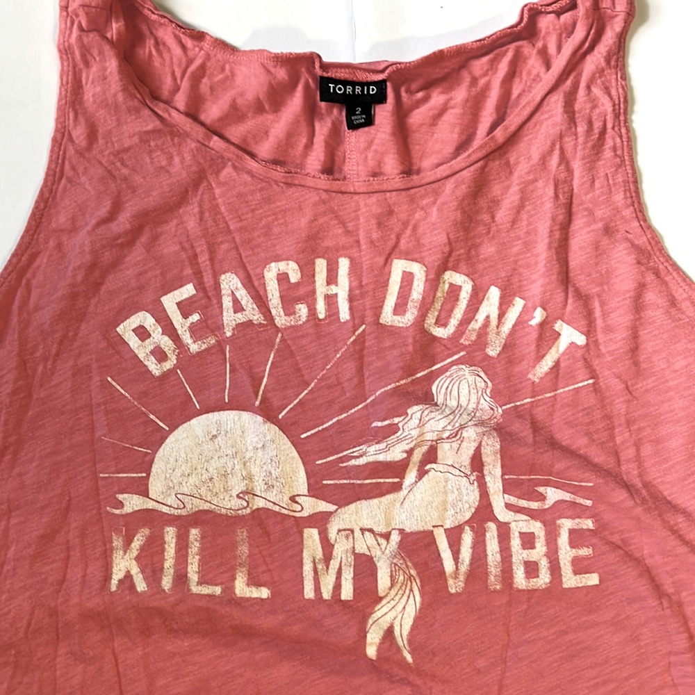 TORRID Mermaid Tank Top Size 2 🧜‍♀️